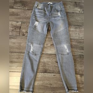 Grace and Lace moto denim